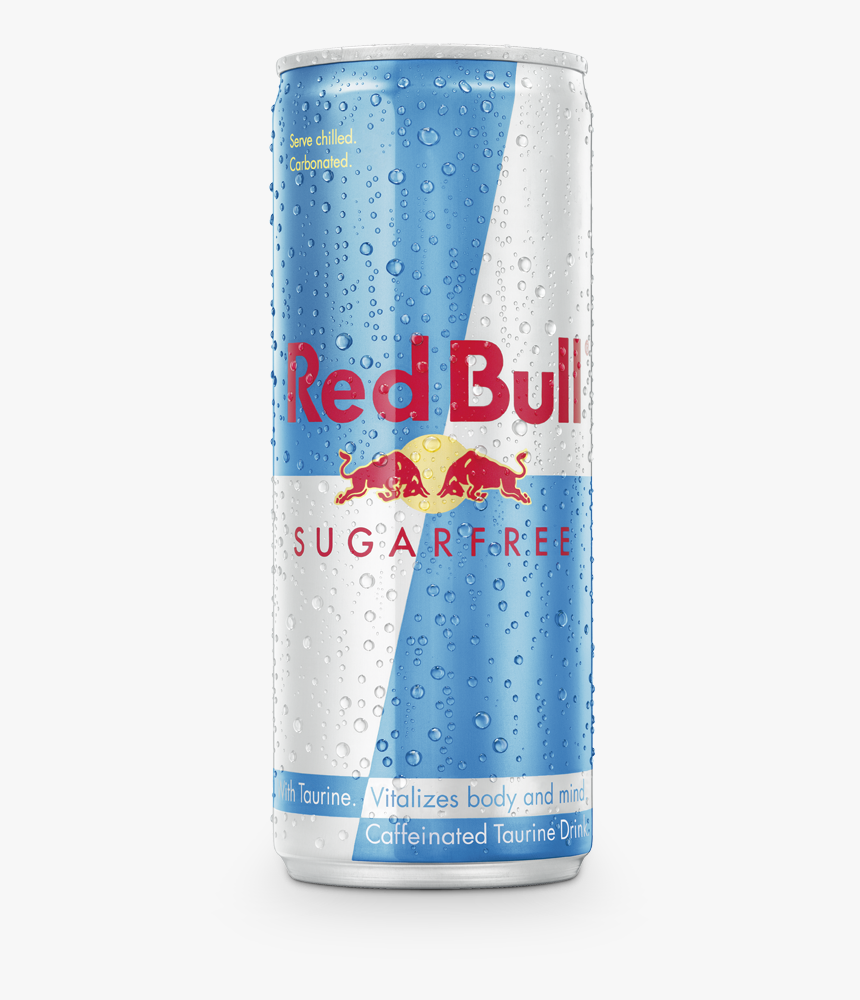 Red Bull Energy Drink Png - Red Bull Light Blue, Transparent Png, Free Download