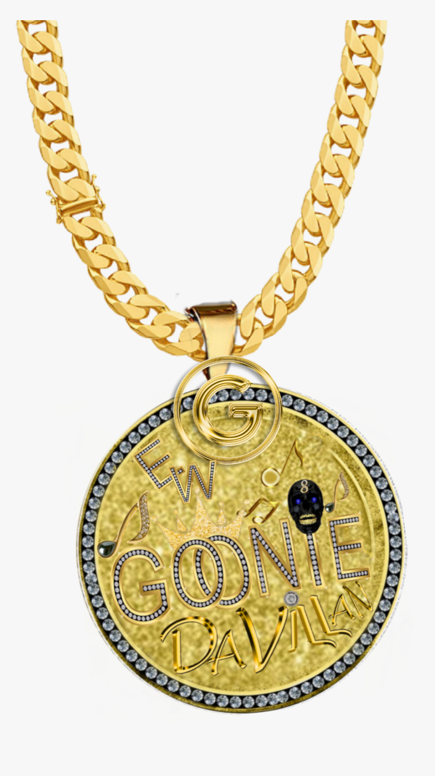 #goonie #goon #diamond #gold #chain #necklace #gmst - Thug Life Chain Png, Transparent Png, Free Download