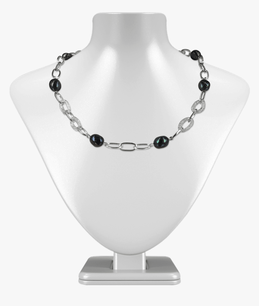 Fashion Jewellery 18k White Gold Gf Made With Swarovski - Chain, HD Png Download, Free Download