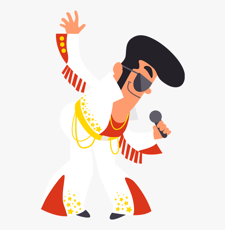 Elvis Clipart - Illustration, HD Png Download, Free Download