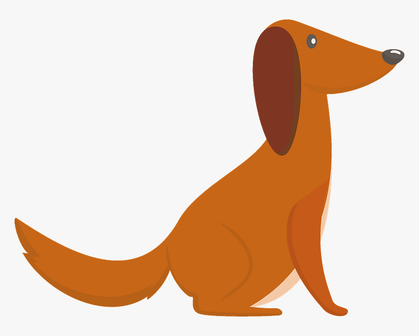 Dog Clipart - Dachshund, HD Png Download, Free Download