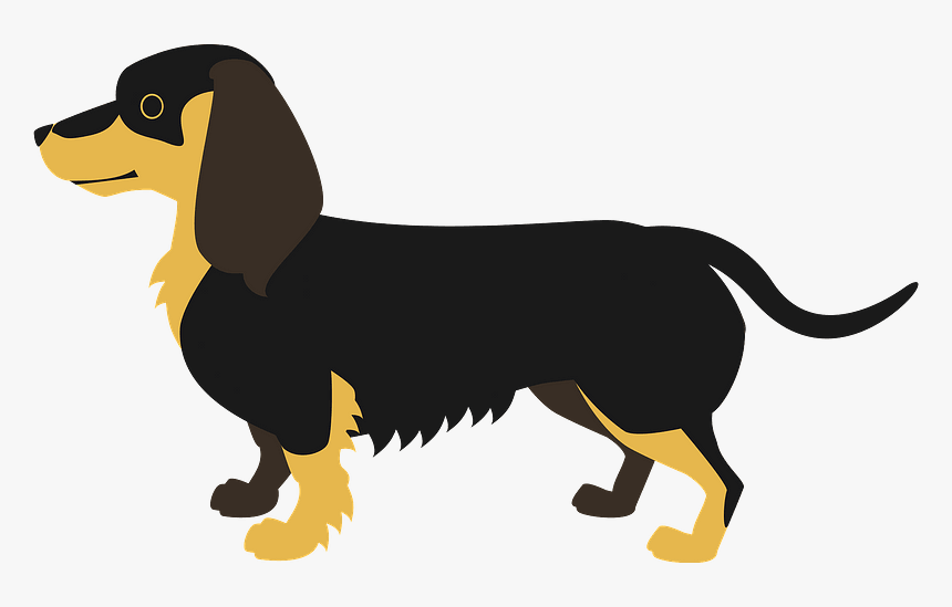 Dachshund Dog Animal Clipart - ダックス フンド フリー 素材, HD Png Download, Free Download