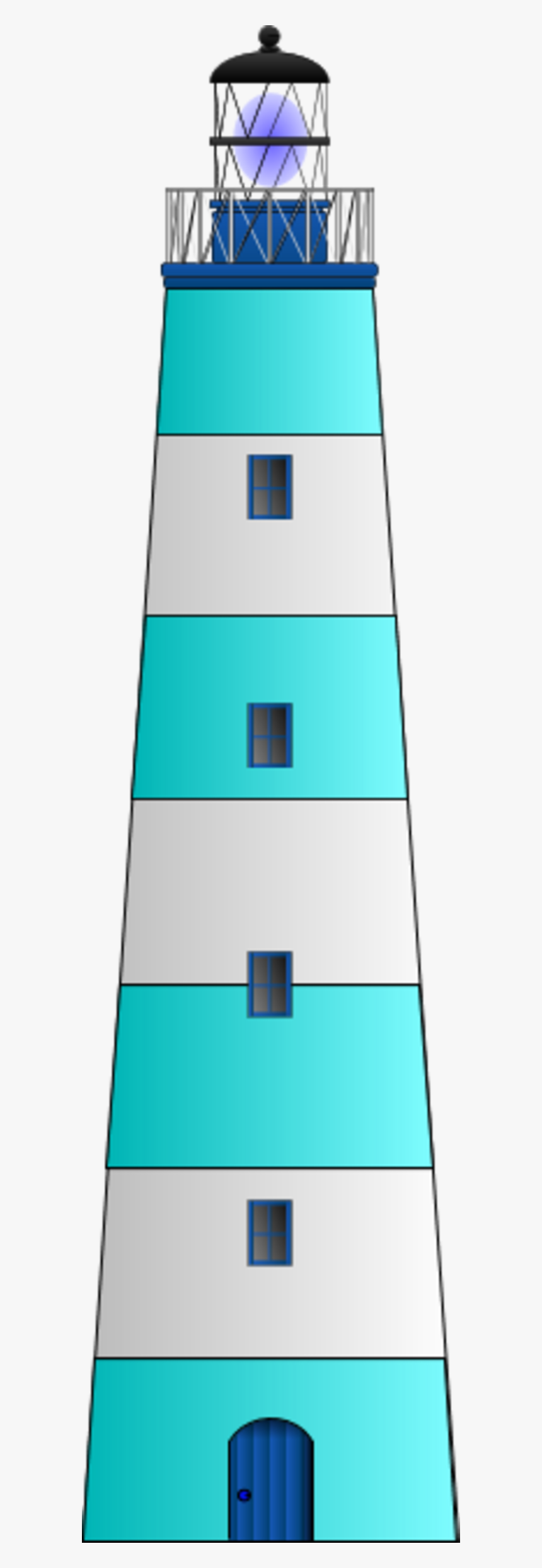 Lighthouse Clipart Simple - Lighthouse Clip Art, HD Png Download, Free Download