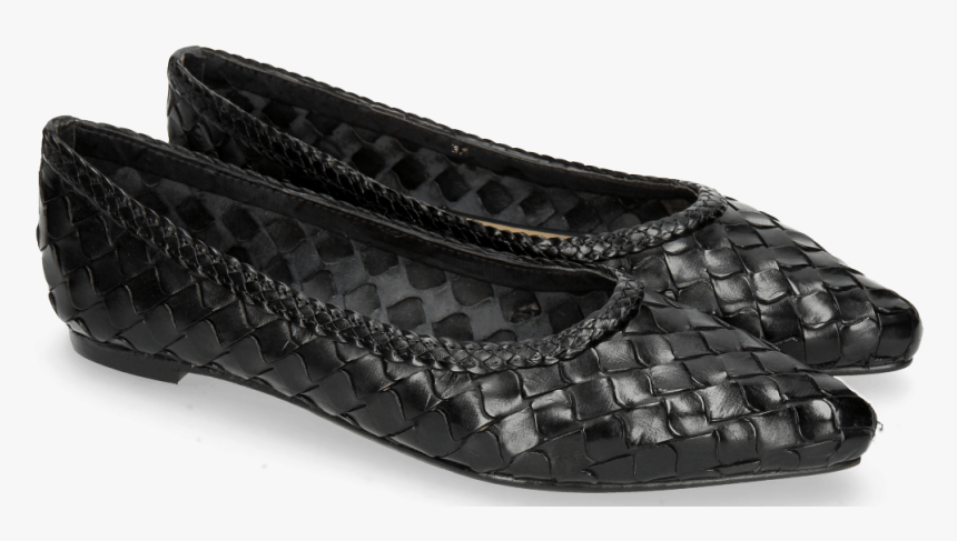 Ballet Pumps Lydia 3 Woven Scale Black - Slip-on Shoe, HD Png Download, Free Download