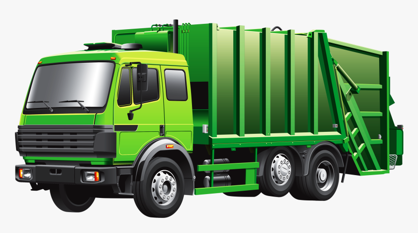 Transparent Garbage Truck Clipart - Garbage Truck Clip Art Png, Png Download, Free Download