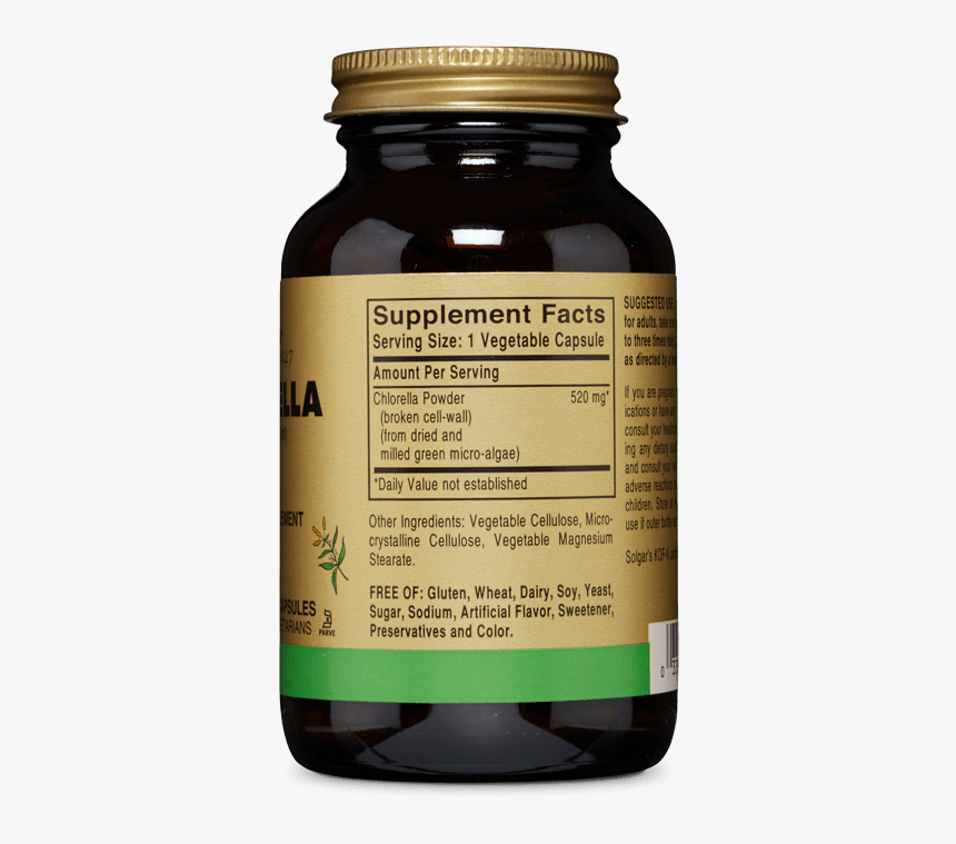 Chlorella Vegetable Capsules - Best Potassium Supplement, HD Png Download, Free Download