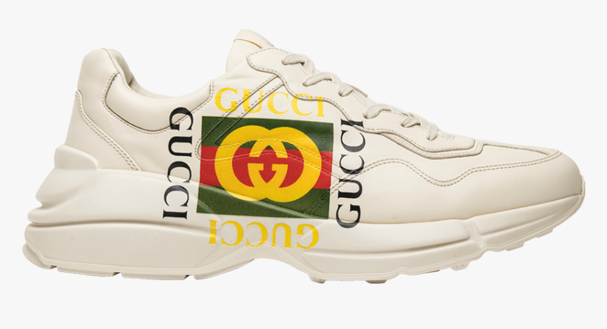 Gucci Men"s Rhyton Leather Sneakers - Gucci Shoes Transparent Background, HD Png Download, Free Download
