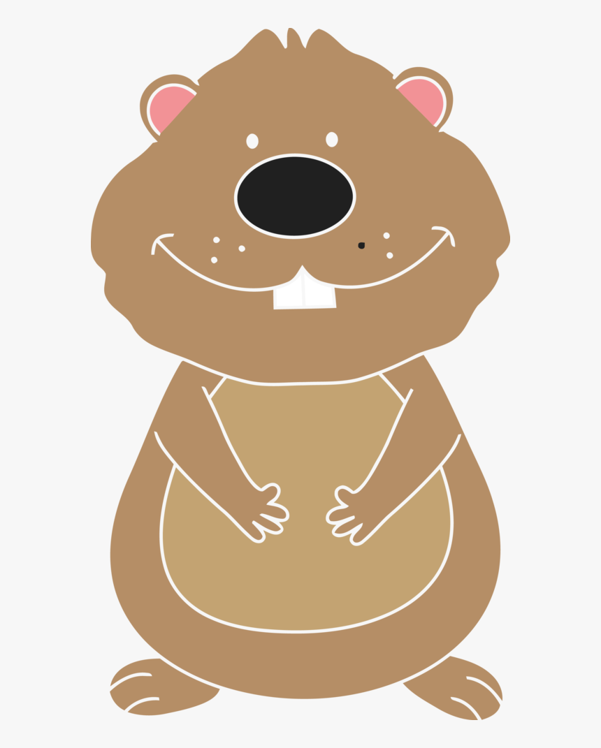 Transparent Groundhog Day Cartoon Head Nose For Groundhog - Cartoon, HD Png Download, Free Download