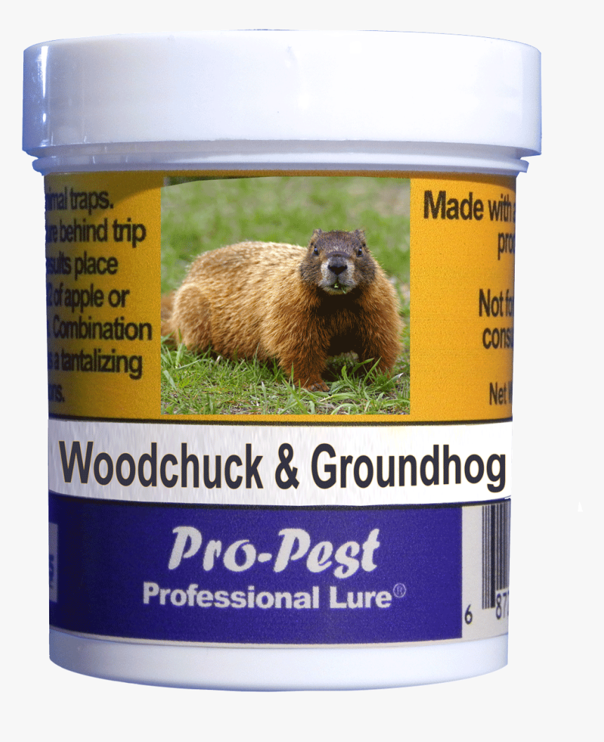 Pro-pest Woodchuck/groundhog Lure Prof 4 Oz Jars 10ct - Groundhog, HD Png Download, Free Download