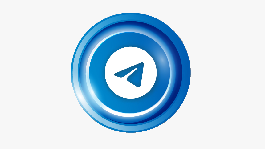 #telegram #logo #logotelegram #telegramlogo #sticker - Circle, HD Png Download, Free Download