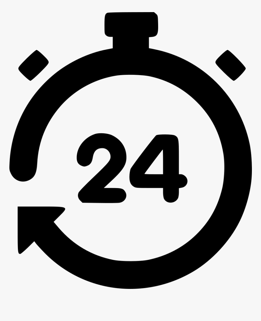 Timer Stop Watch - 24 Hours Stop Watch, HD Png Download, Free Download