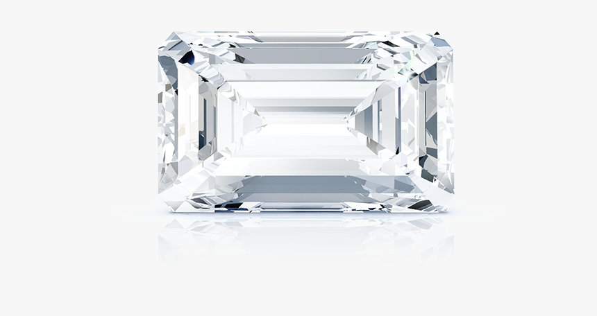 Emerald Front Transparent - Diamond Cut, HD Png Download, Free Download