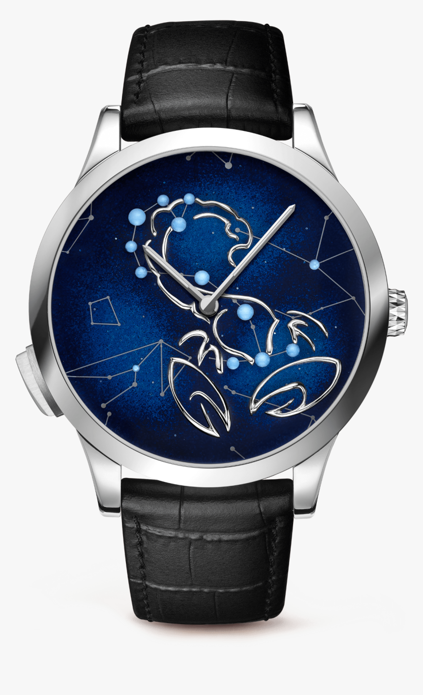Midnight Zodiac Lumineux Scorpio Watch,satin-finish - Christopher Ward C60 Trident 316l, HD Png Download, Free Download