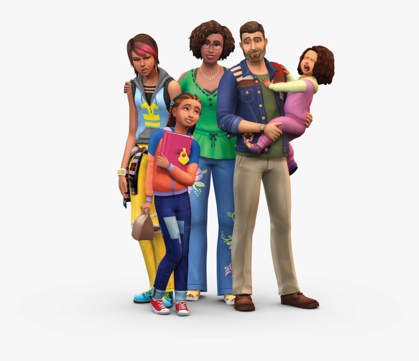 Sims 4 Logo Pack Jeu Gamepack Parents Render, HD Png Download, Free Download