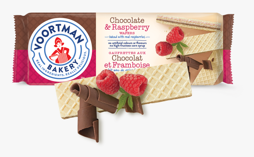 Voortman Chocolate Raspberry Wafers, HD Png Download, Free Download