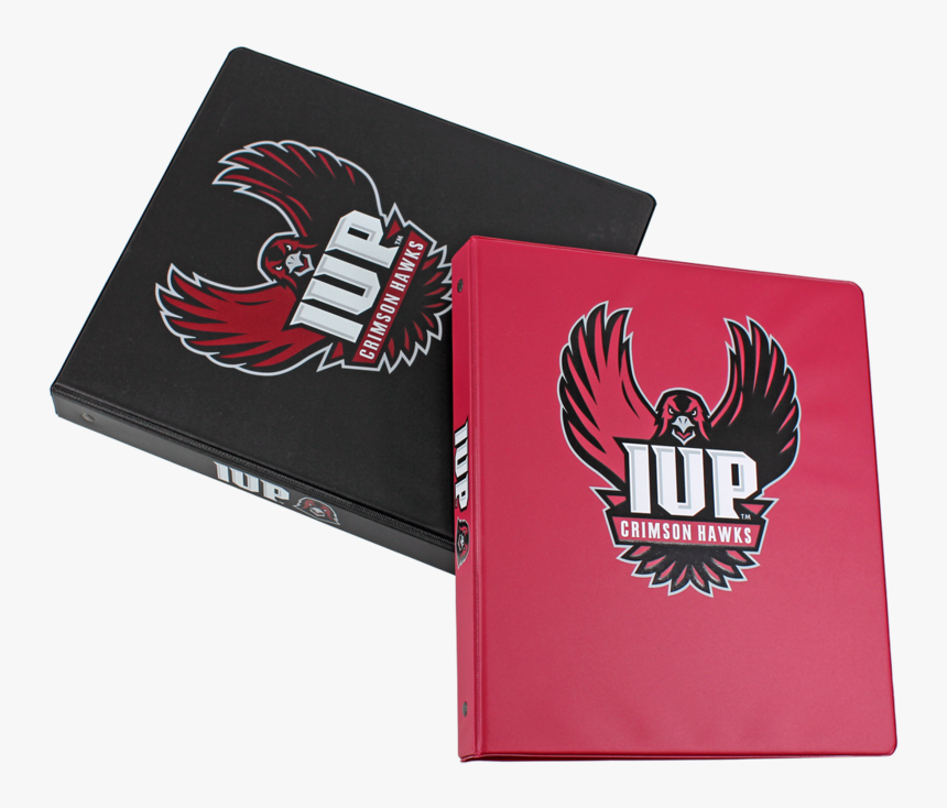 Binder, 3-ring, Full Hawk Logo - Iup Crimson Hawks, HD Png Download, Free Download