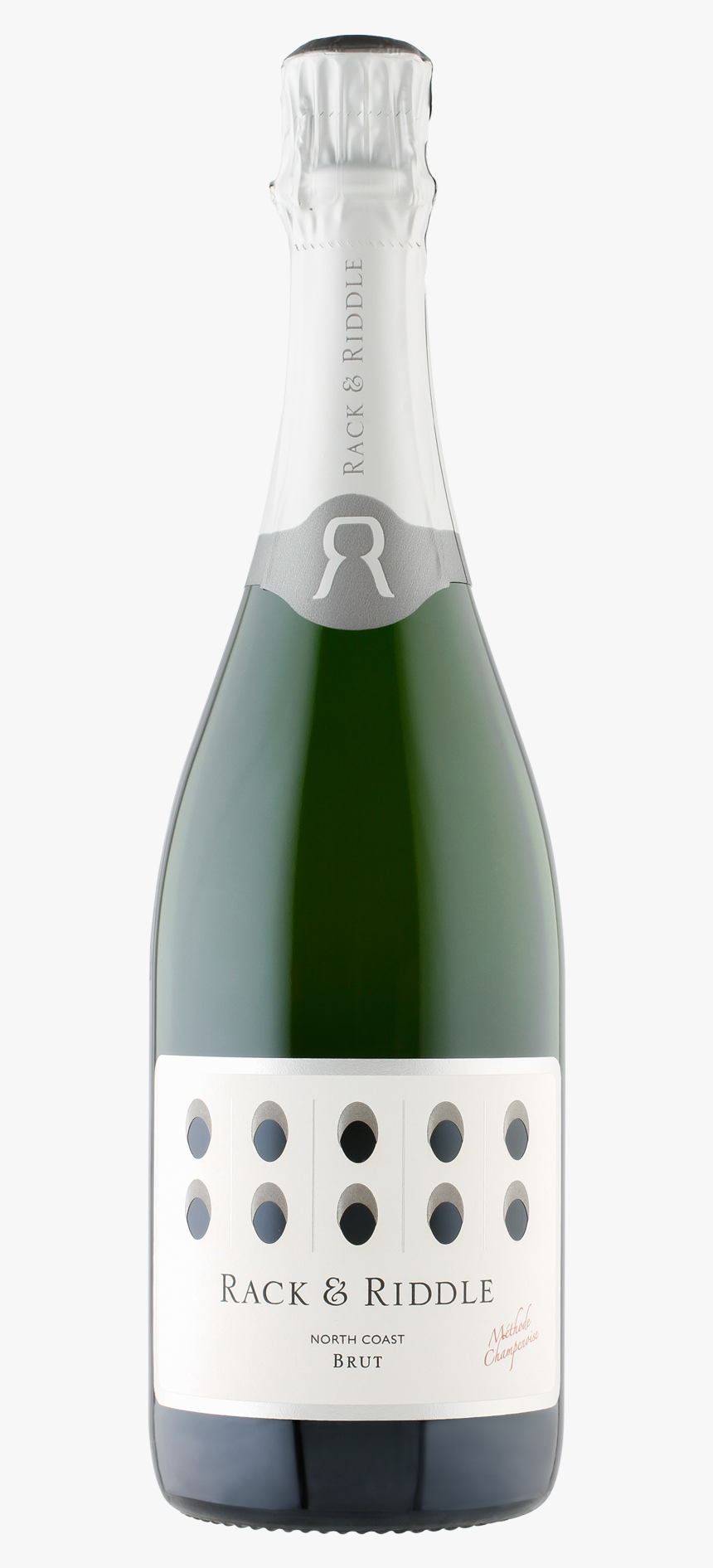 Bottle Of Rack & Riddle North Coast Brut - Champagne, HD Png Download, Free Download