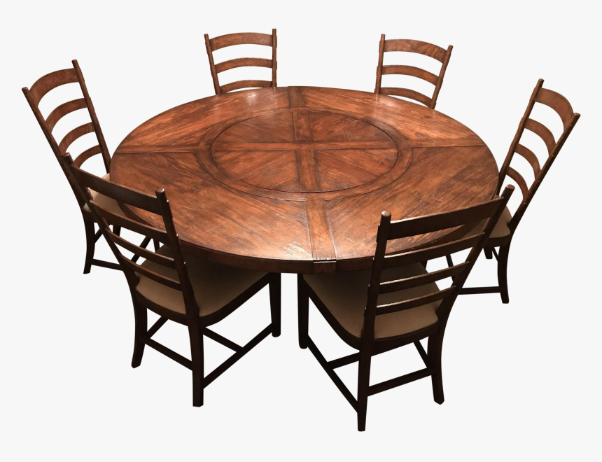 Jonathan Charles Round Dining Room Table And Chairs - Dining Room Table Clip Art, HD Png Download, Free Download