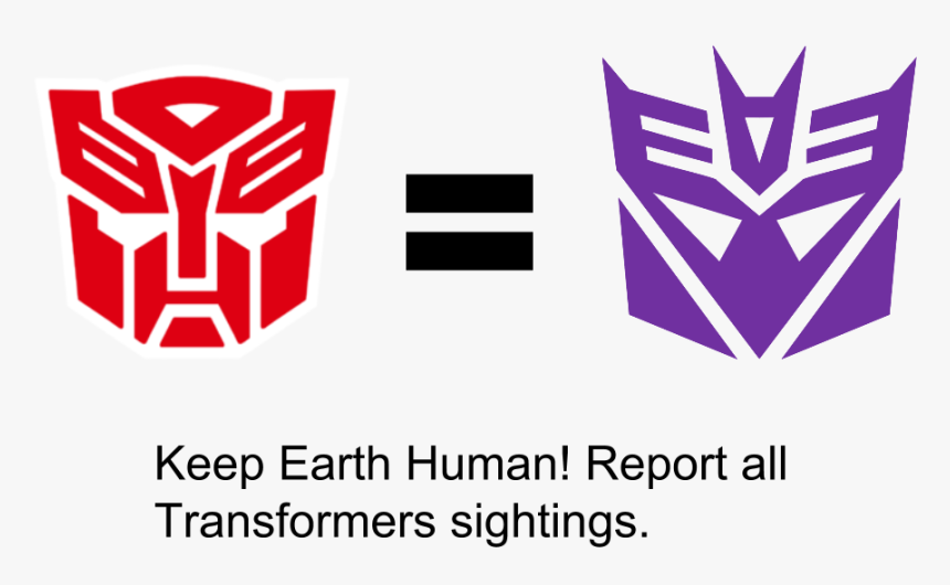 Keep Earth Human - Transparent Decepticon Logo Png, Png Download, Free Download