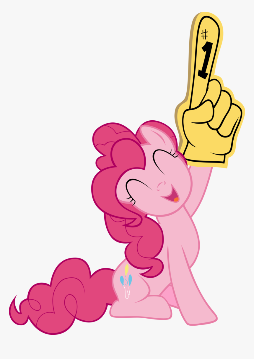 Pinkie Pie Giving A Big Hand By Elegantmisreader - Pinkie Pie Hand, HD Png Download, Free Download