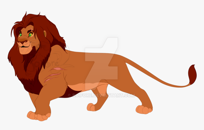 Smore Clipart Black And White - Masai Lion, HD Png Download, Free Download