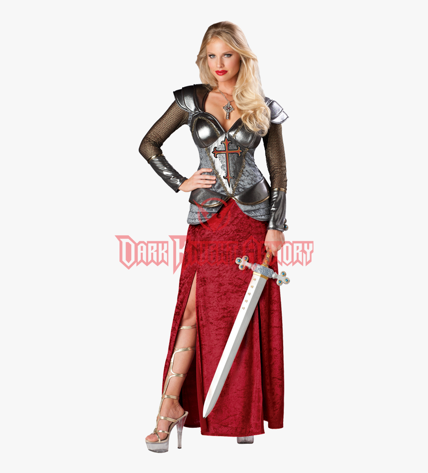 Joan Of Arc Women"s Costume - Medieval Female Knight Cosplay, HD Png Download, Free Download