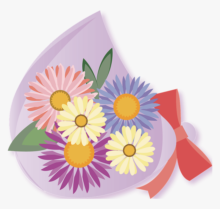 Bouquet Flower Clipart - African Daisy, HD Png Download, Free Download