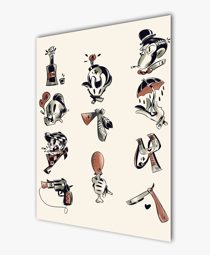 Outtaluck Card - Illustration, HD Png Download, Free Download