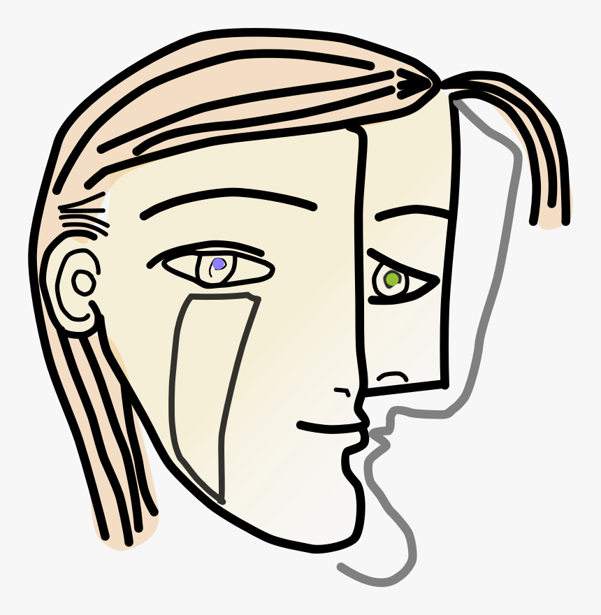 Cubist Woman Head - Cubism Png, Transparent Png, Free Download