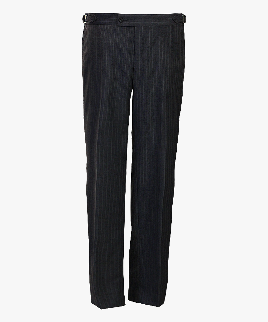 Grey Pinstripes Made To Measure Trousers Made Suits - Tenisove Nohavice, HD Png Download, Free Download