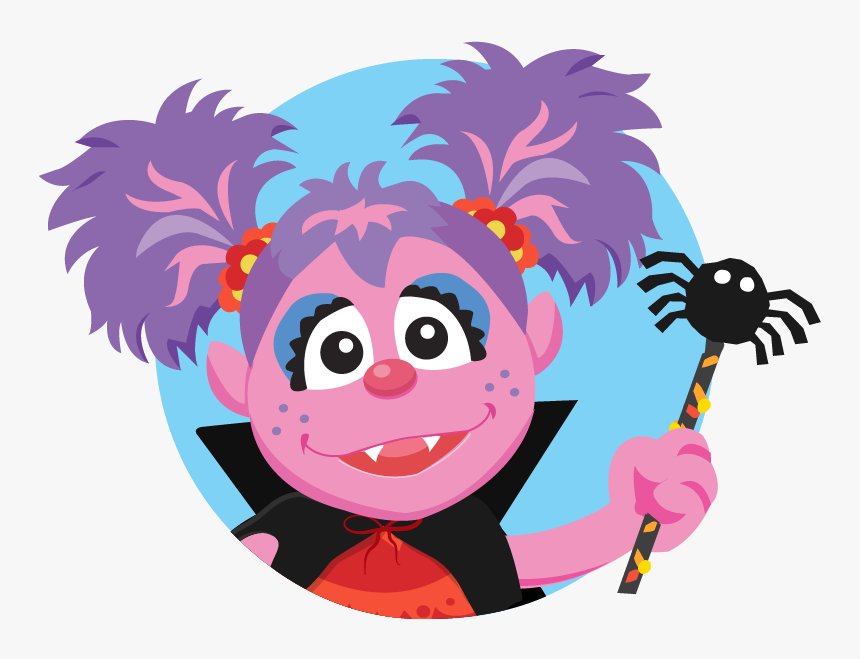 Abby Sesame Street Japan Clipart , Png Download - Sesame Street Character Abby, Transparent Png, Free Download