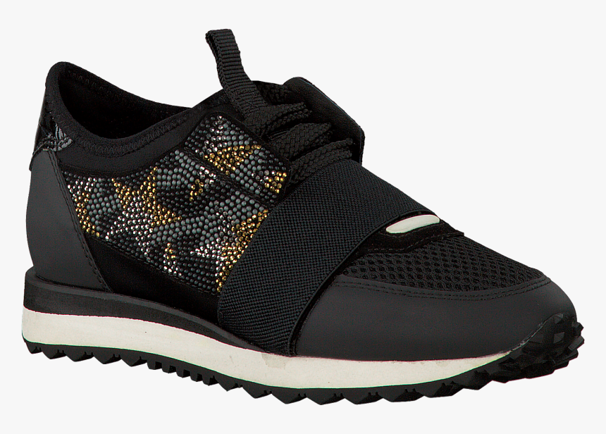 Black Lola Cruz Sneakers Deportivo Brillo Estrellas - Hiking Shoe, HD Png Download, Free Download