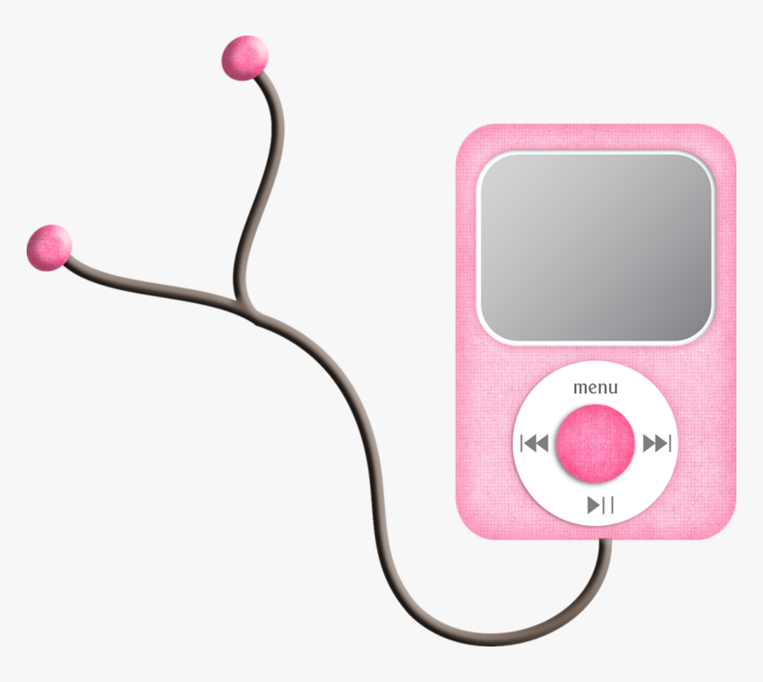 Ipod And Headphones Clipart - Transparent Ipod Clip Art, HD Png Download, Free Download