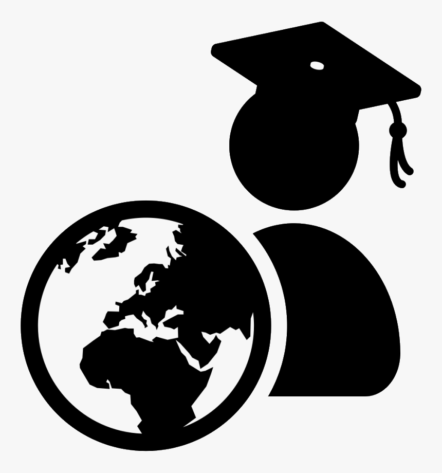 Student And World Icon, HD Png Download, Free Download