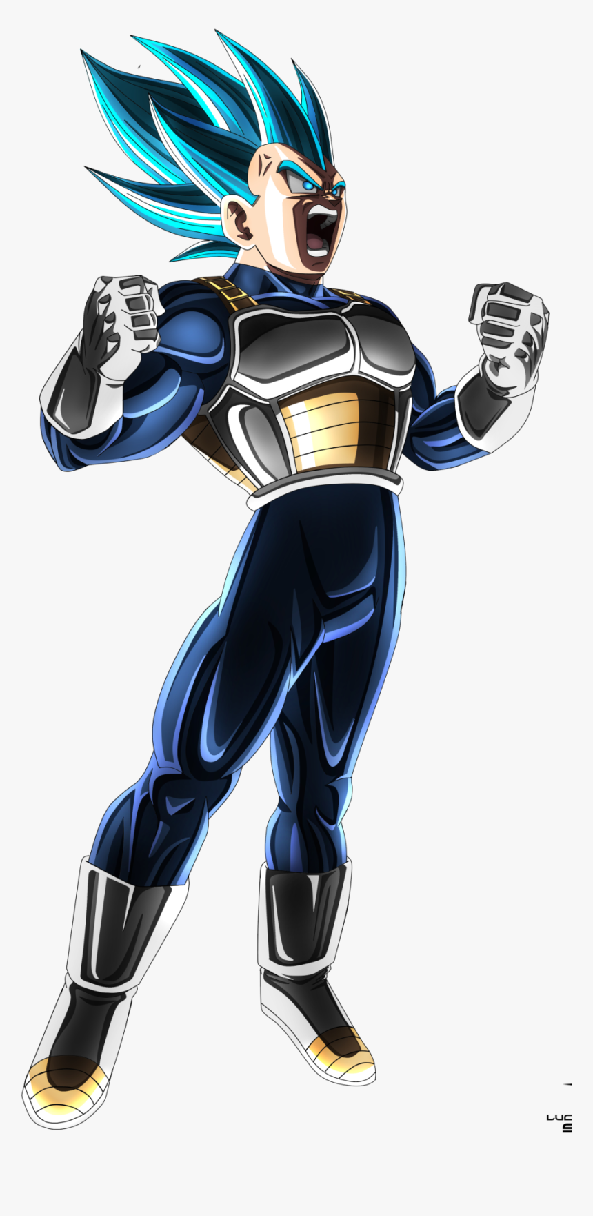 Wallpaper - Goku E Vegeta Ssj Blue Png, Transparent Png, Free Download