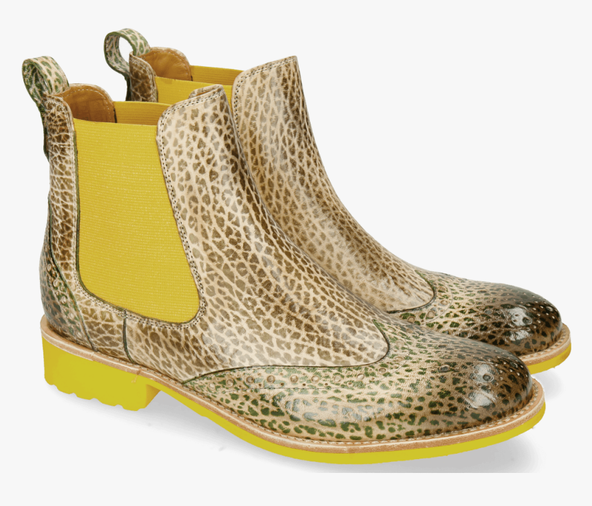 Ankle Boots Amelie 5 Brazil Ultra Green Olive - Chelsea Boot, HD Png Download, Free Download