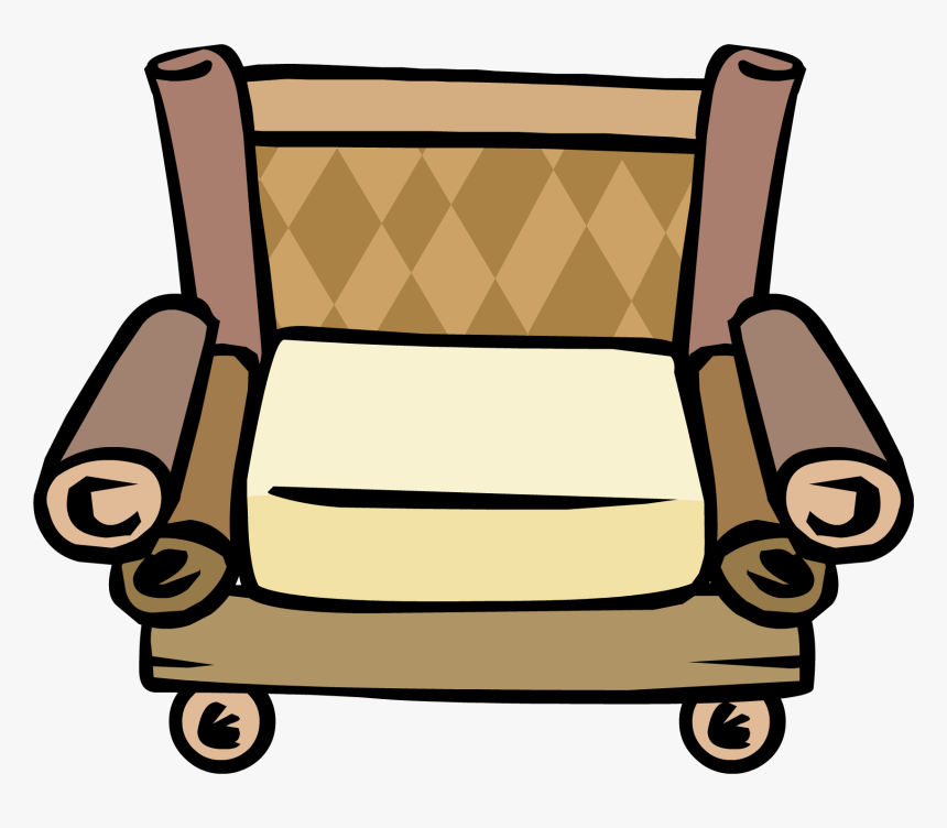 Club Penguin Wiki Fandom - Club Penguin Couch, HD Png Download, Free Download