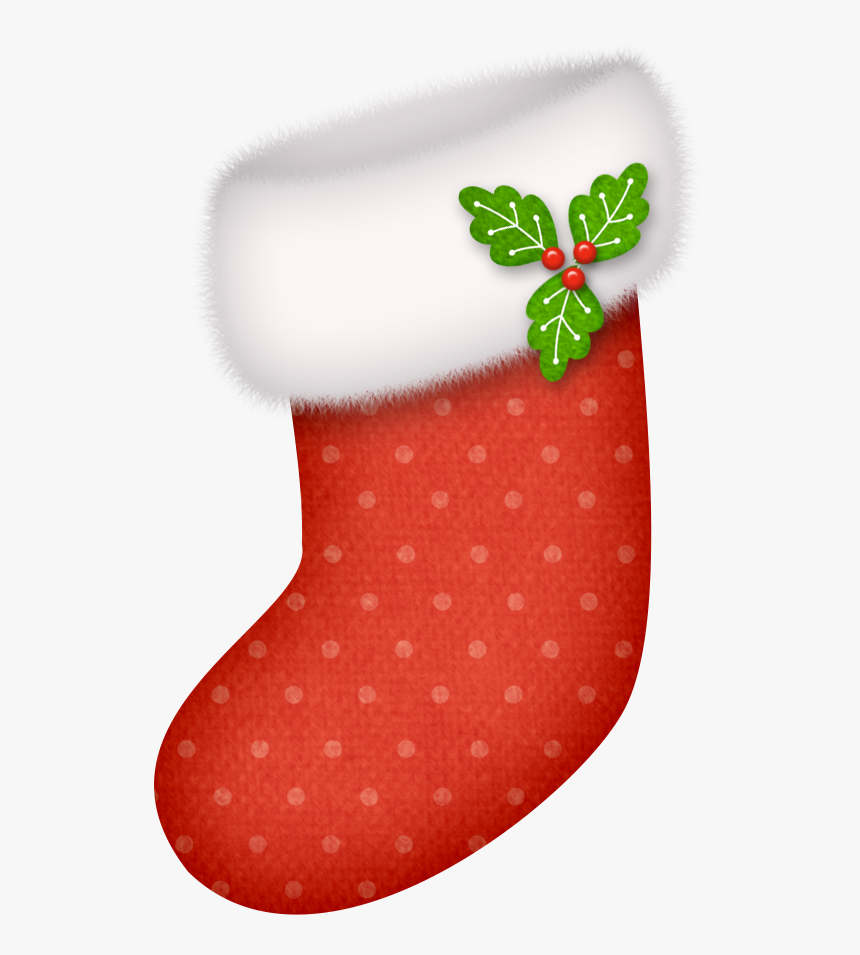 Green Christmas Stocking Clipart, HD Png Download - kindpng