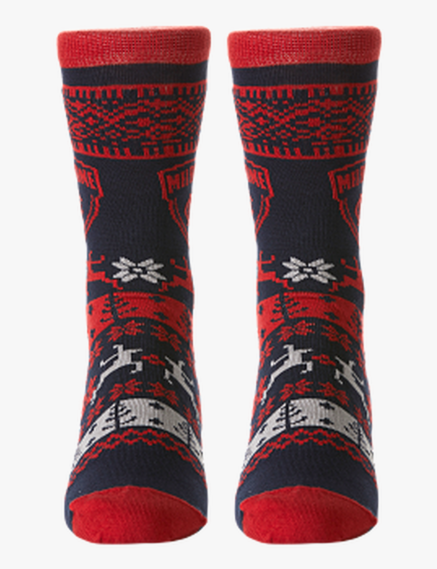 Christmas Socks Youth - Sock, HD Png Download, Free Download