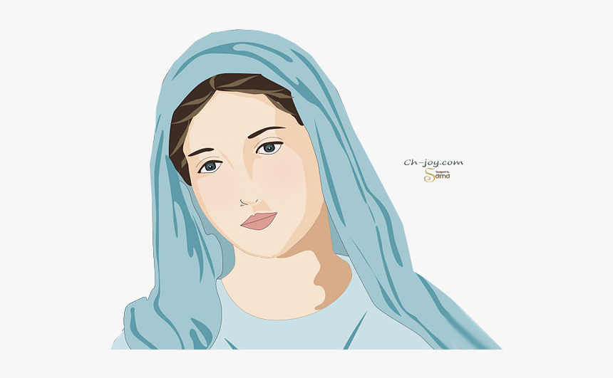 The Virgin Mary - Mama Mary, HD Png Download - kindpng