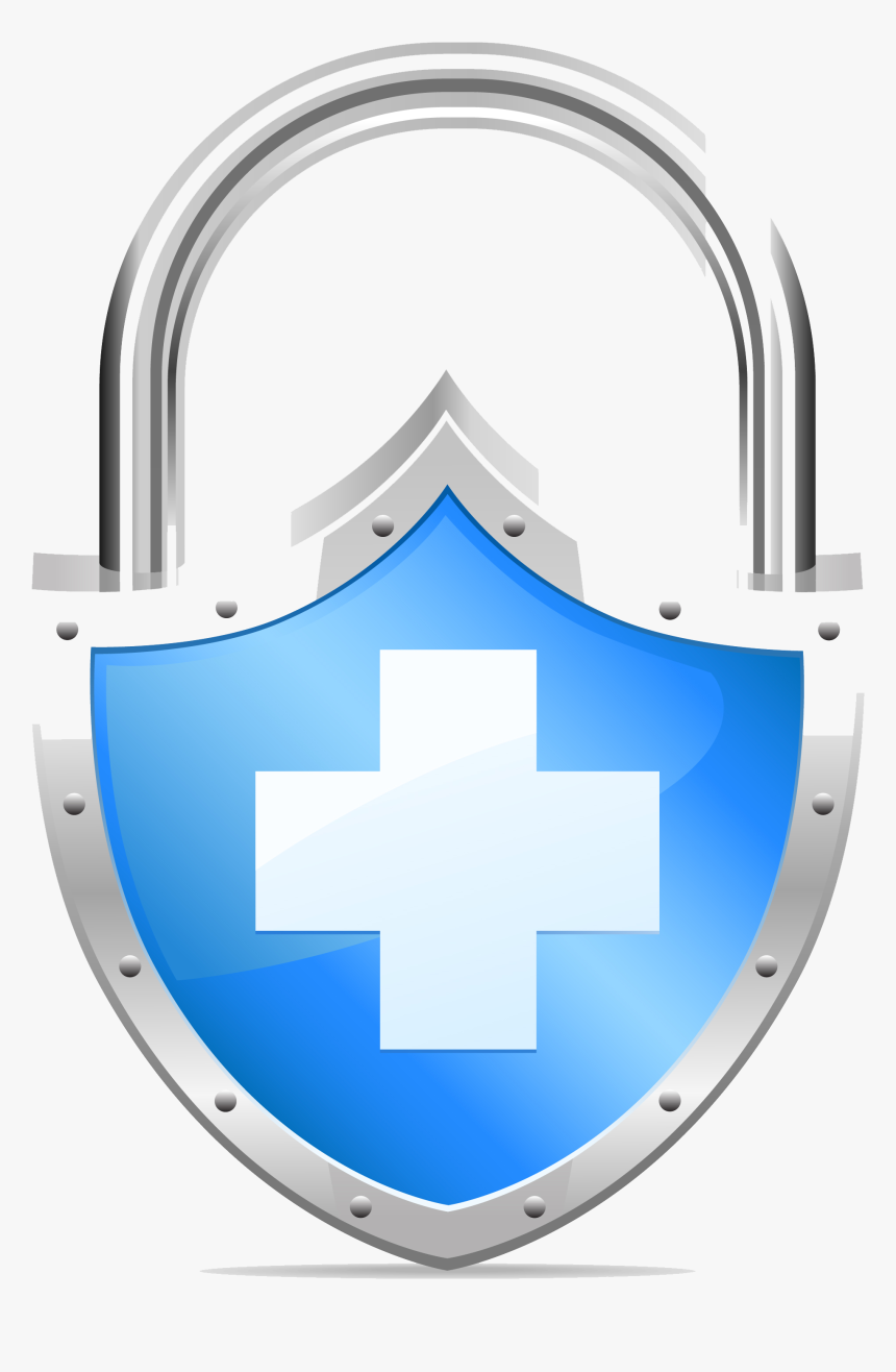 Secure Lock On Health Information - Transparent Cyber Security Png, Png Download, Free Download