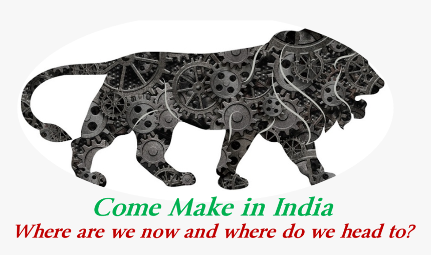 Make In India Symbol, Transparent Png - Make In India Turning Vision Into Reality, Png Download, Free Download