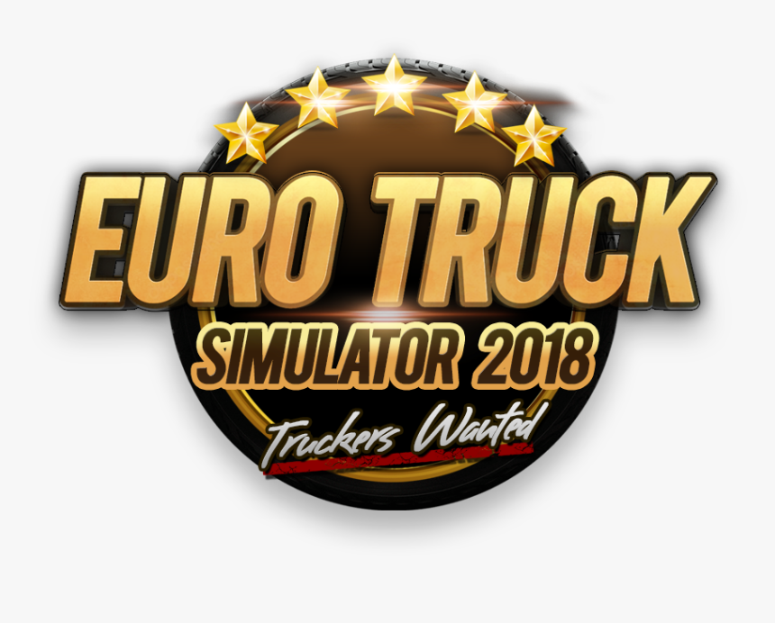 Euro Truck Simulator 2 Logo Png - Graphic Design, Transparent Png, Free Download