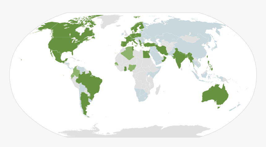 Hsbc World Map, HD Png Download, Free Download