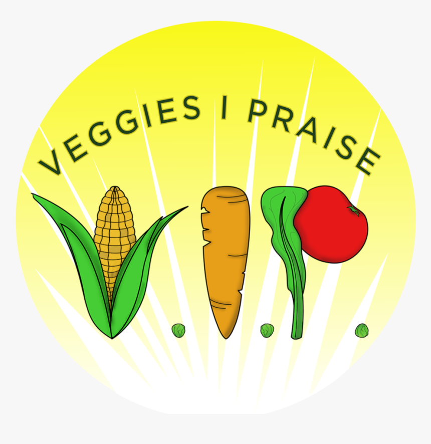 Veggies I Praise - Illustration, HD Png Download, Free Download