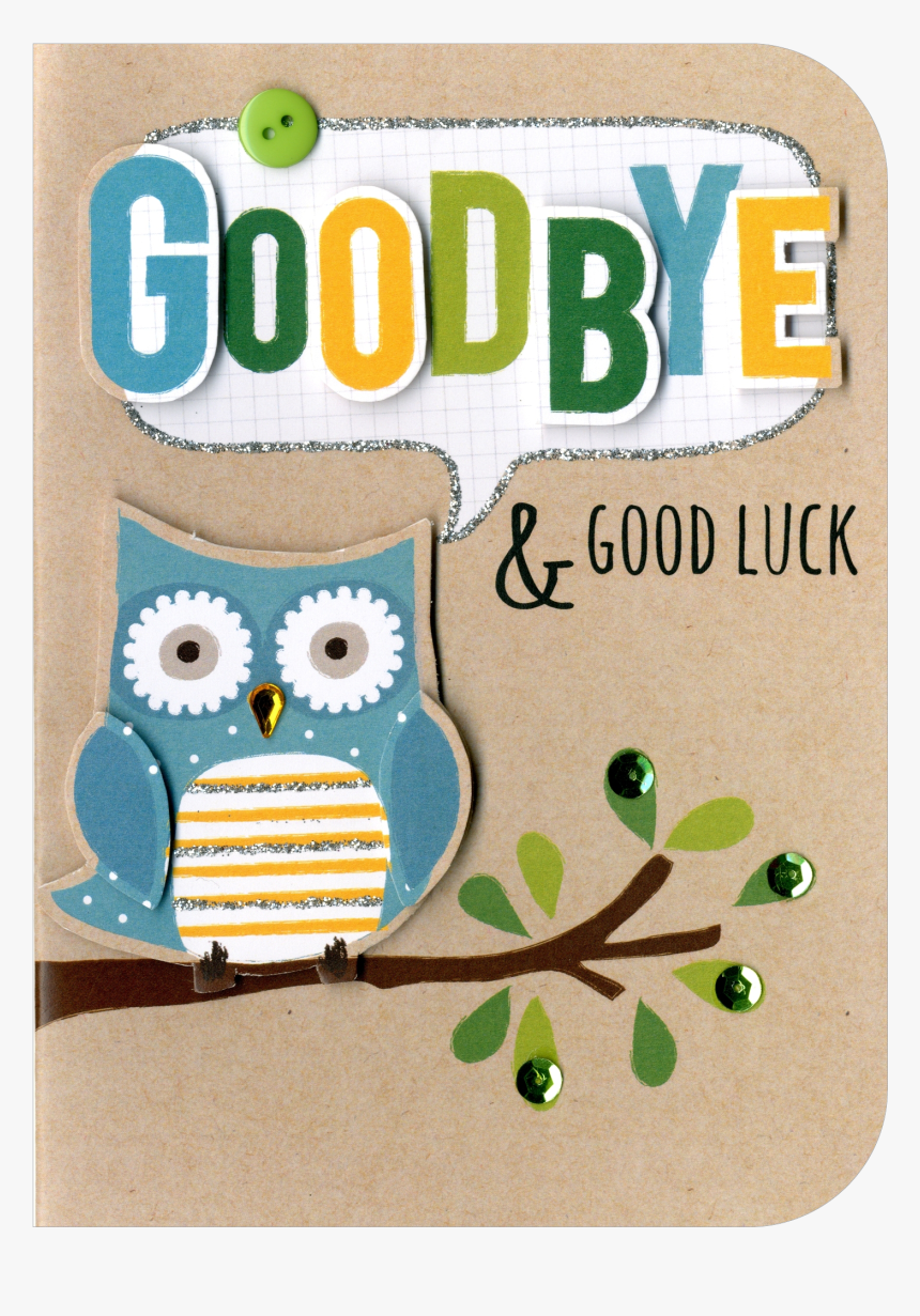 Good Bye Greeting Card, HD Png Download, Free Download