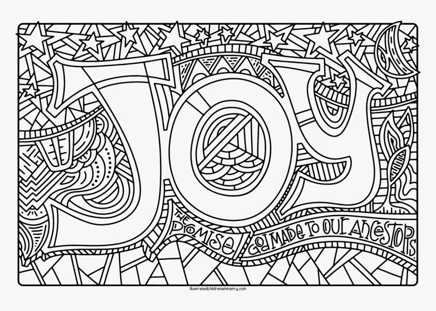 Advent Wreath Coloring Page Catholic Pdf Free Printable - Advent Joy Coloring Page, HD Png Download, Free Download