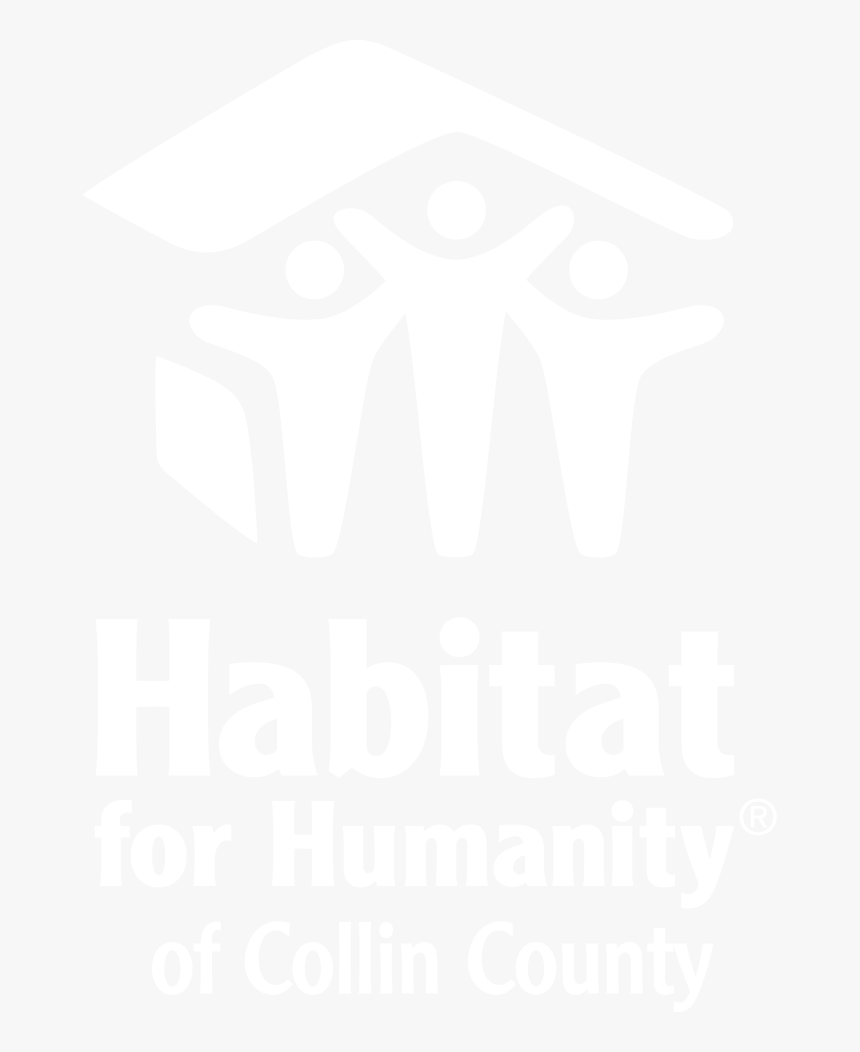 Habitat For Humanity Of Orange County Logo White, HD Png Download, Free Download