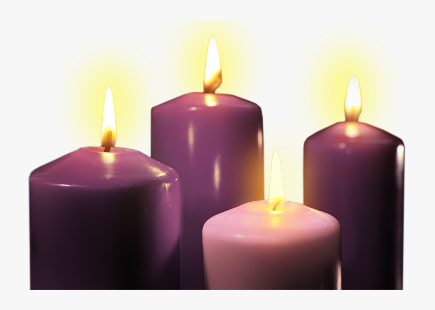 Advent Candles Png - Transparent Advent Wreath Png, Png Download, Free Download