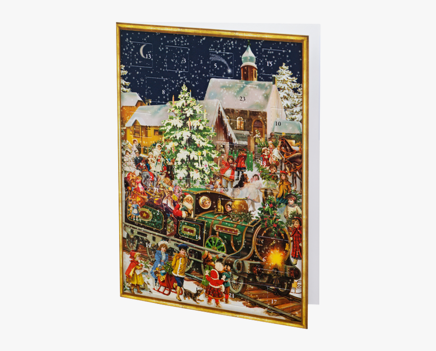 Christmas Card And Advent Calendar, HD Png Download, Free Download
